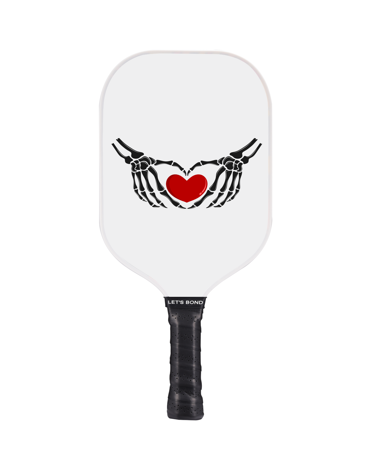 Skeleton Love Pickleball Paddle