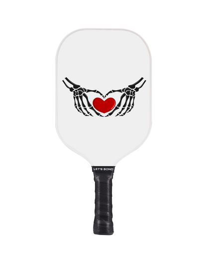 Skeleton Love Pickleball Paddle