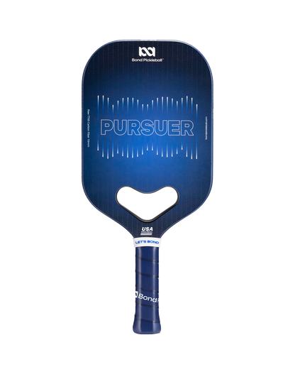 Pursuer Raw T700 Carbon Sandblast 16 mm Pickleball Paddle