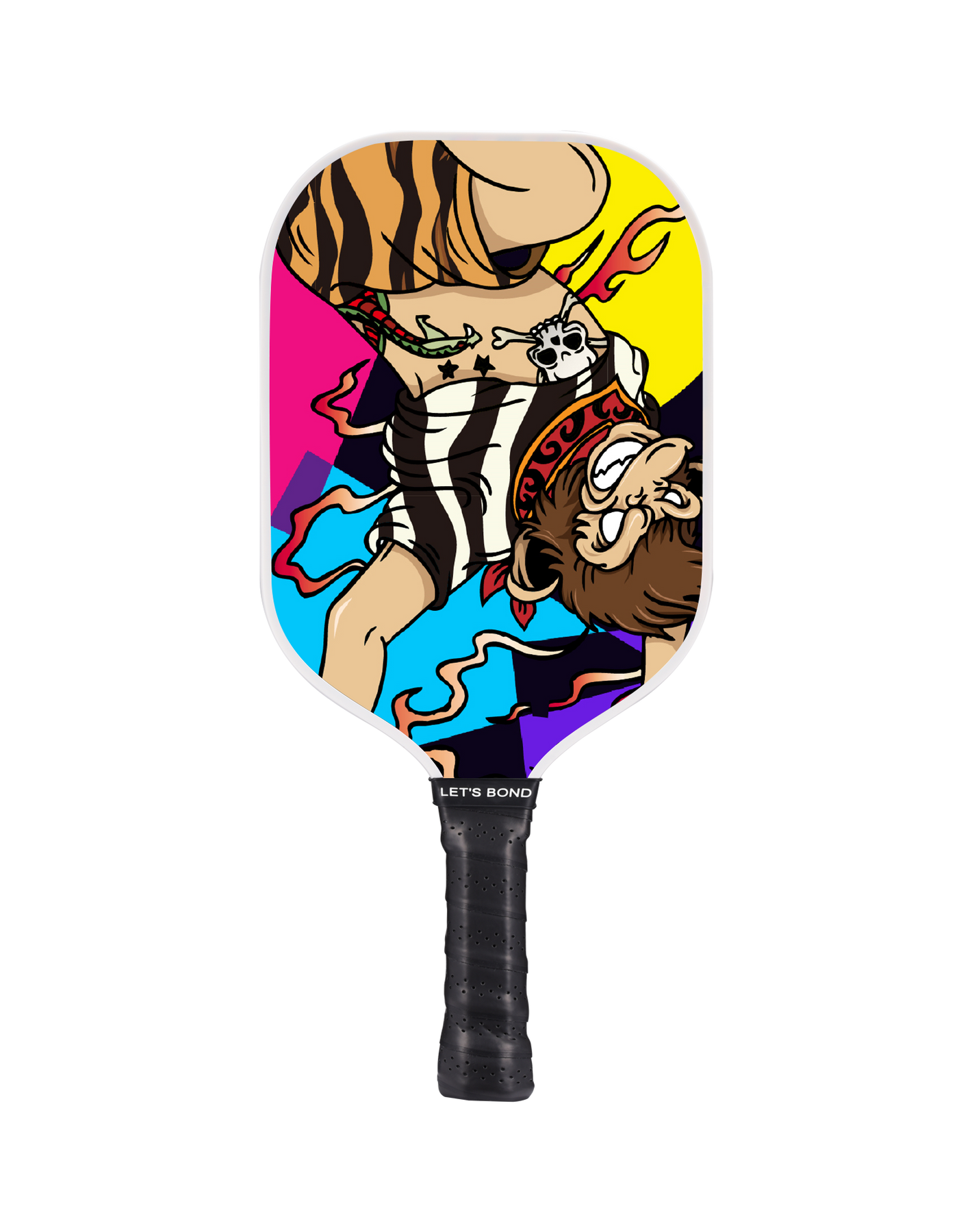 Skateboarding Monkey Pickleball Paddle