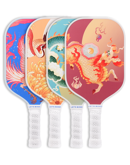 Auspicious Beast Series Pickleball Paddle Set